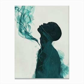 Smoke In The Air 1 Canvas Print