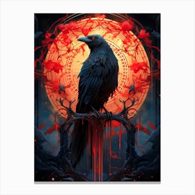 Raven Canvas Print