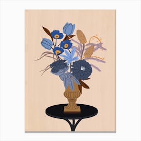 Flowers For Aquarius Canvas Print