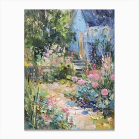  Floral Garden Garden Melodies 10 Canvas Print