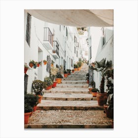 Spain Alleyway Canvas Print