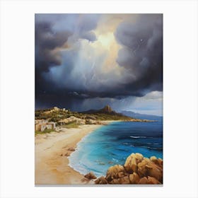 Stormy Sea.6 Canvas Print