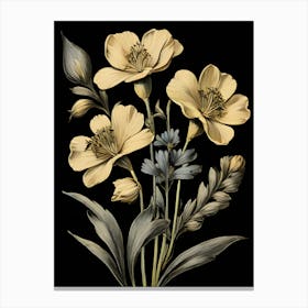 Yellow Flowers Canvas Print