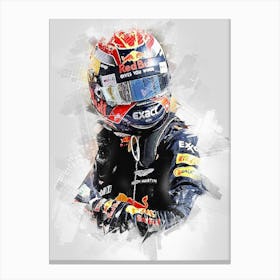 Max Verstappen Red Bull Canvas Print