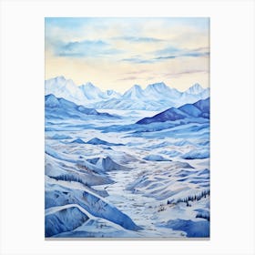 Denali National Park And Preserve United States Of America 6 Canvas Print