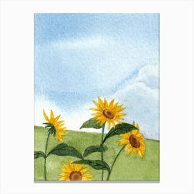 Sunflowers ya Canvas Print