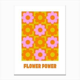 Flower Power 1 Canvas Print