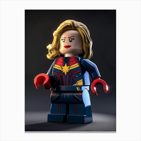 Captain Marvel 3 Canvas Print