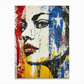 Venezuela, Pop-Up Series Canvas Print