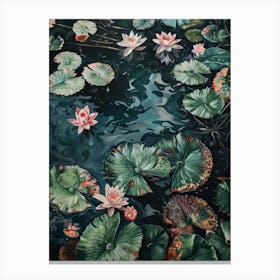 Water Lilies 2 Canvas Print
