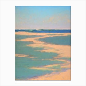 Kennebunk Beach Maine Monet Style Canvas Print