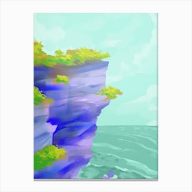 Cliffs Of A Cliff Canvas Print