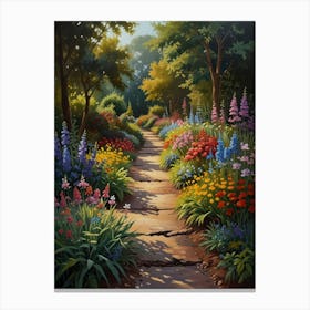 Garden Path 2 Canvas Print