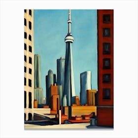 Toronto Skyline Canvas Print