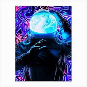 Space Man 1 Canvas Print