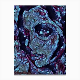 Psychedelic Face 1 Canvas Print