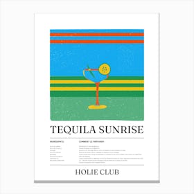 Tequila Sunrise Canvas Print