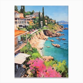 Antalya Turkey 3 Fauvist Painting Canvas Print