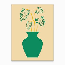 Potted Plant Canvas Print