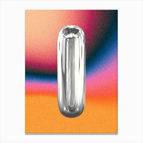 Chrome I Poster Canvas Print