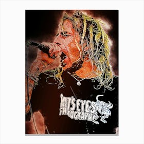 Art Of Randy Blythe Canvas Print