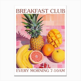 Breakfast Club Fruit Salad 4 Canvas Print