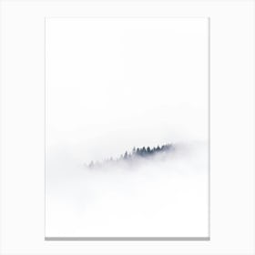 Foggy Forest Canvas Print