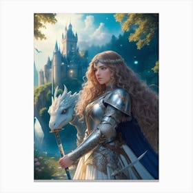 Dreamshaper V7 Immerse Viewers In A Captivating Fantasy Realm 1 Canvas Print