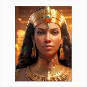 Cleopatra Portrait Artwork 19 Canvas Print