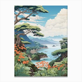 The Ogasawara Islands In Tokyo, Ukiyo E Drawing 2 Canvas Print