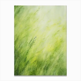 Grasses In The Wind Canvas Print