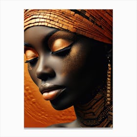 African Beauty 3 Canvas Print