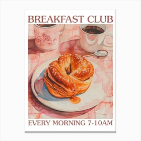 Breakfast Club Cinnamon Buns 3 Canvas Print