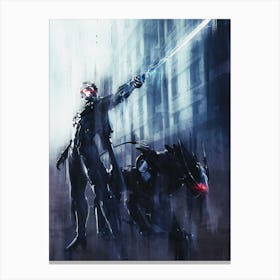 Raiden (Metal Gear Rising Revengeance) Canvas Print