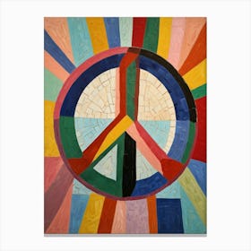 Peace Sign Canvas Print