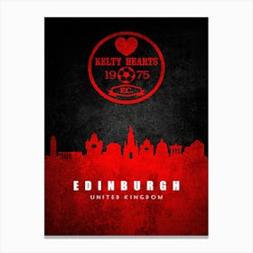 Kelty Hearts Canvas Print