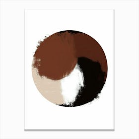 Gaborone Dynamics Minimalist Bauhaus Canvas Print