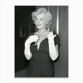 Party For Marilyn At Beverly Hills Hotel Canvas Print