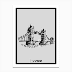 Tower Bridge London Canvas Print