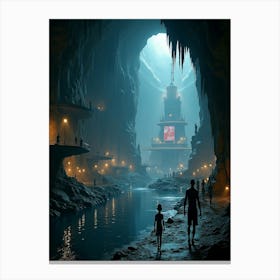 Caves Canvas Print