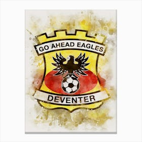 Go Ahead Eagles Painting Canvas Print