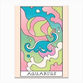 Aquarius 2 Canvas Print