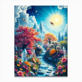 Fairy Garden 1 Canvas Print