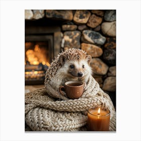 Cute Hedgehog Canvas Print