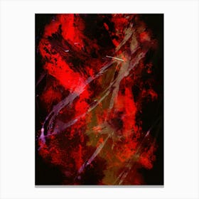 Galaxy clouds abstract Painting Canvas Print