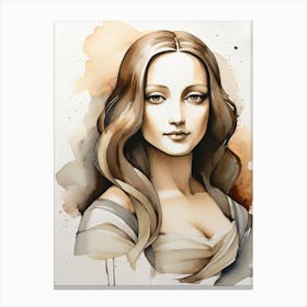 Mona Lisa 2 Canvas Print