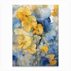 Yellow Poppies 1 Canvas Print