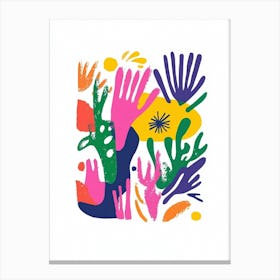 Hand Painting Canvas Print