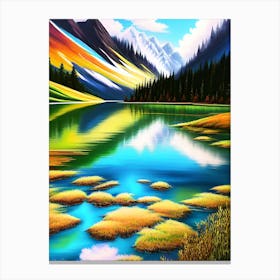 Mountain Lake 33 Canvas Print