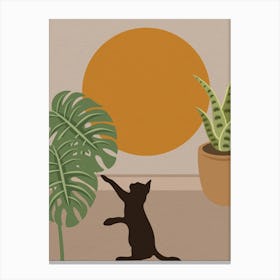 Cat 14 Canvas Print